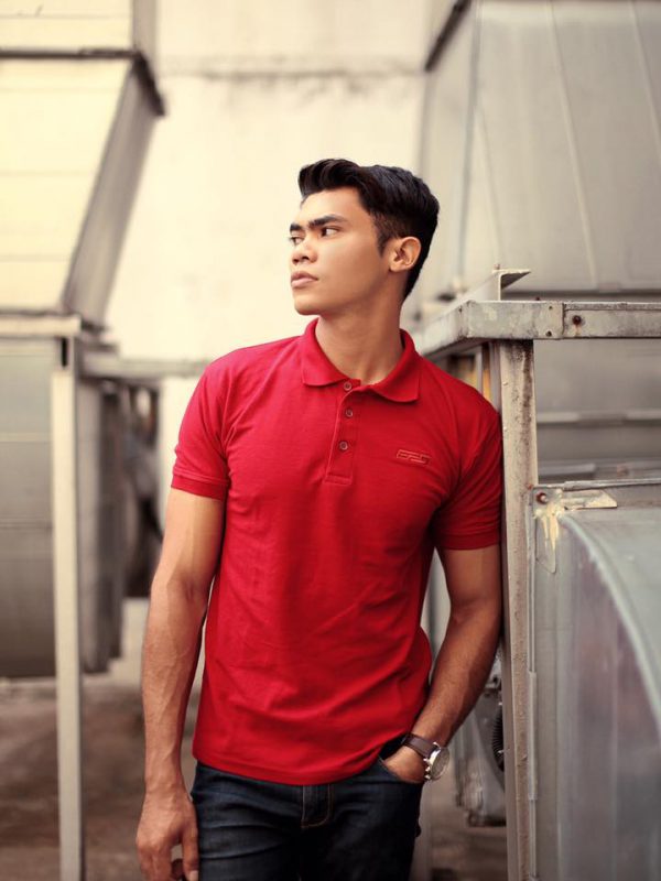 EFS Polo Red Short Sleeve