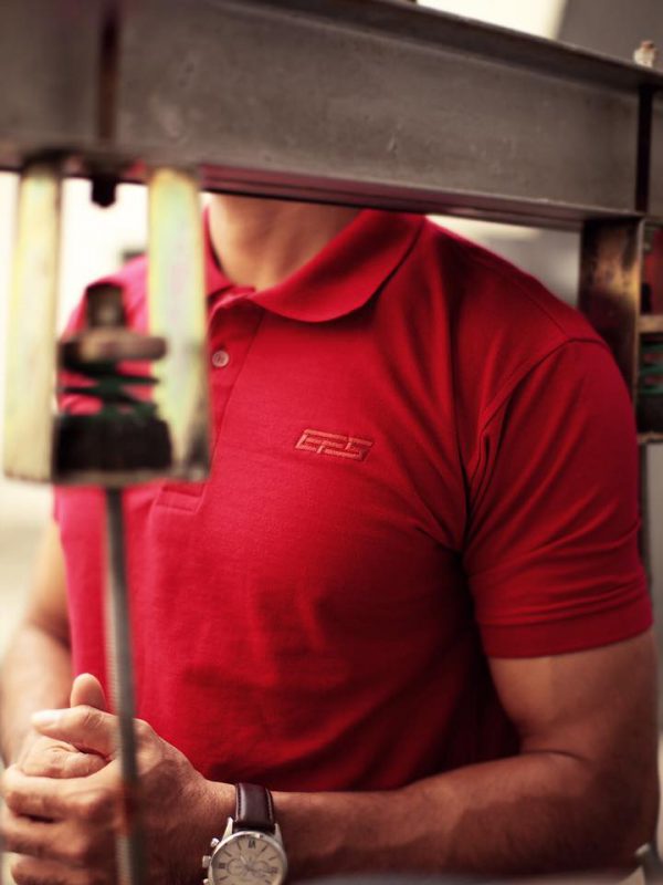 EFS Polo Red Short Sleeve - Image 3