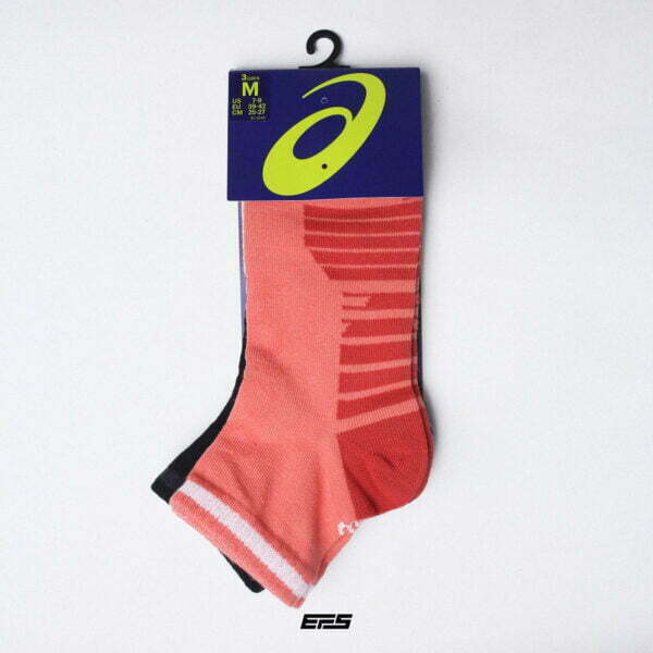 3 pcs Asics Short Socks - 02(RW)