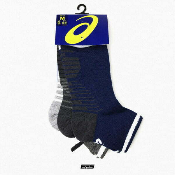 3 pcs Asics Short Socks - 03(BB)