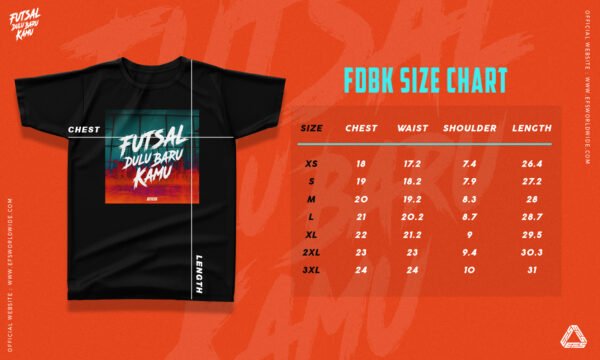 EFS "FUTSAL DULU BARU KAMU" TEE - Image 3