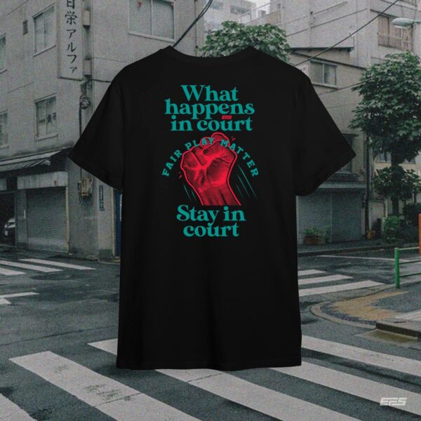 EFS FAIR PLAY TEE BLACK SHORT SLEEVE - Image 2