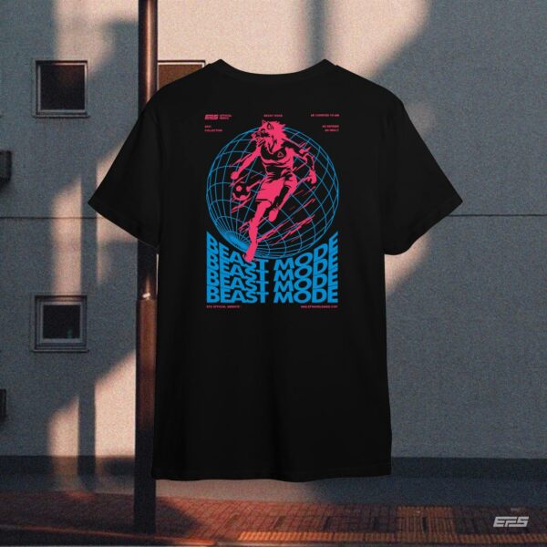 EFS BEAST MODE TEE BLACK SHORT SLEEVE - Image 2