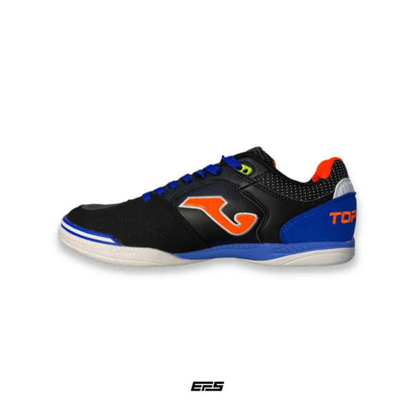 Joma Topflex Leather 2201 Black/Blue Original - Image 2