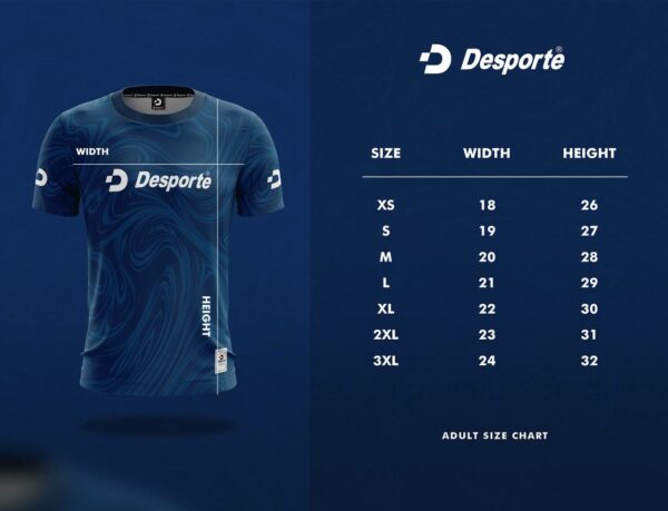 Desporte Practice Shirts Cyan Original - Image 2