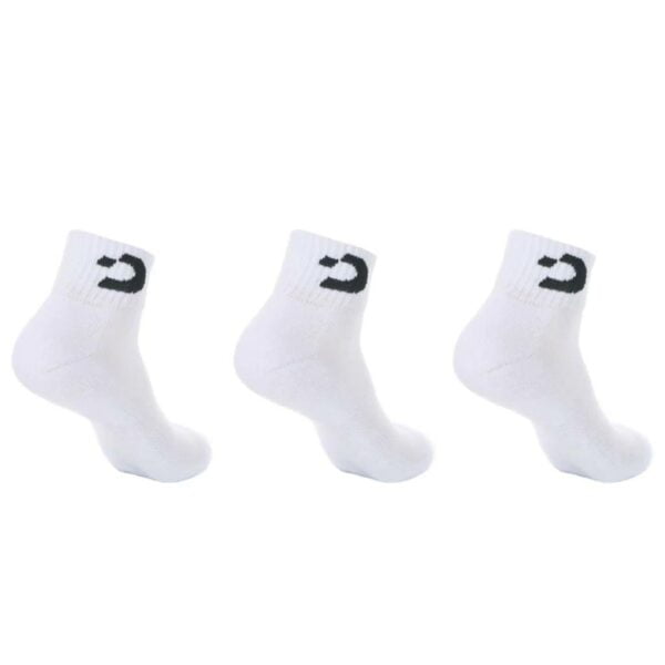 Desporte Sports Ankle Socks (3pairs) White DSP-3PT01