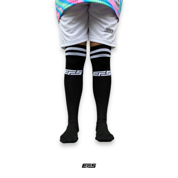 EFS Long Football Socks Black - Image 2