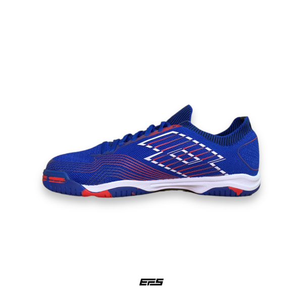 Lotto Tacto 250 ID Amparo Blue/All White/Cliff Red - Image 2