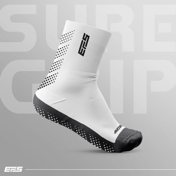 EFS SureGrip Anti Slip Socks White