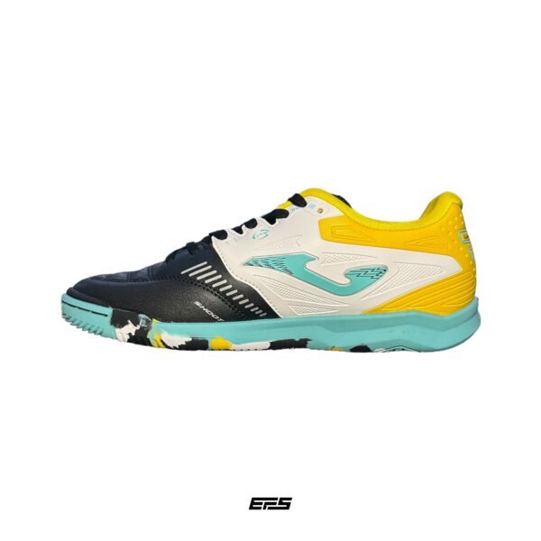 Joma Cancha 2301 Black/White/Turquoise Original - Image 2