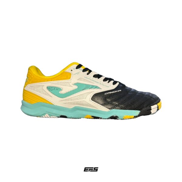 Joma Cancha 2301 Black/White/Turquoise Original - Image 3