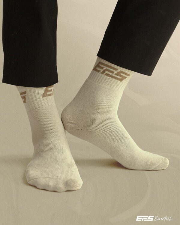 EFS Short Sport Socks Beige - Image 3
