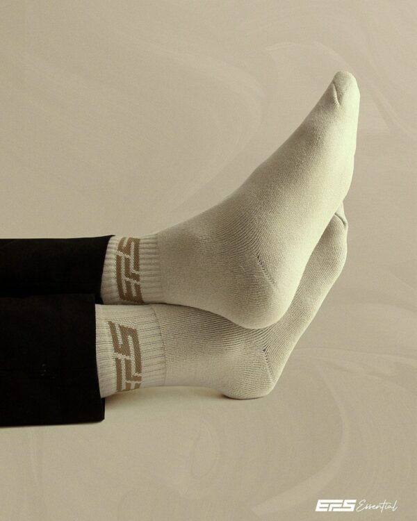 EFS Short Sport Socks Beige - Image 4
